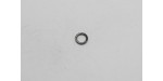 500 anneaux ronds black metal 6mm / 1.00mm