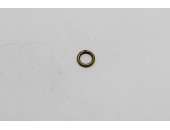 500 anneaux ronds laitonne antique 6mm / 1.00mm