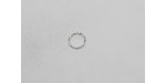 500 anneaux ronds argente 8mm / 1.00mm