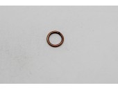 500 anneaux ronds cuivre antique 8mm / 1.00mm