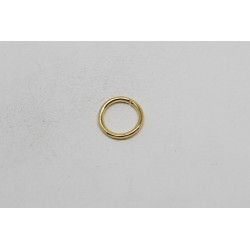 250 anneaux ronds dore 10mm / 1.20mm