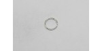 250 anneaux ronds argente 10mm / 1.20mm
