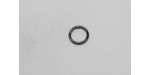 250 anneaux ronds black metal 10mm / 1.20mm