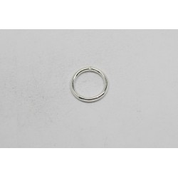 250 anneaux ronds argente 12mm / 1.40mm