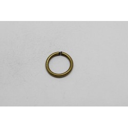 250 anneaux ronds laitonne antique 12mm / 1.40mm