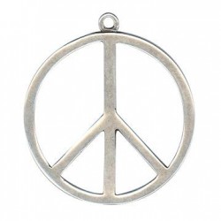 5 Peace and love 55mm argentes