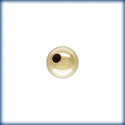 10 Perles 5mm 1/20 14K Gold Filled