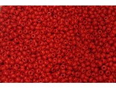 500 grs rocaille rouge opaque 5/0