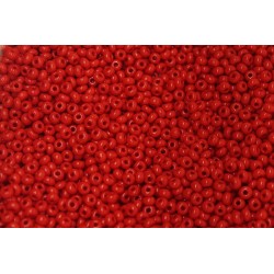 500 grs rocaille rouge opaque 9/0