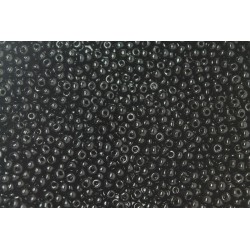 500 grs rocaille noir opaque 5/0