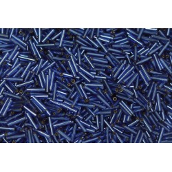 250 grs rocaille tube bleu 10mm