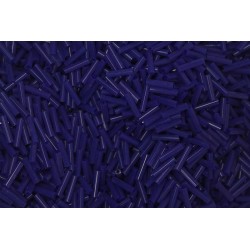 250 grs rocaille tube lapis 10mm