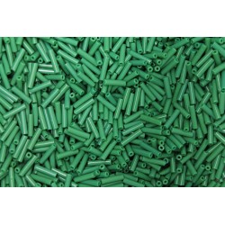 250 grs rocaille tube vert 10mm