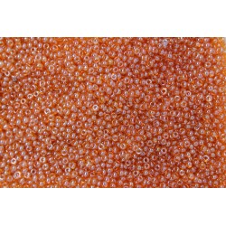 250 grs rocaille orange lustre 9/0