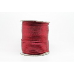 50 Mts Satin 2mm Rouge A02