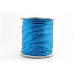 50 Mts Satin 2mm Turquoise A19