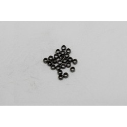 25 grs perles a ecraser black metal 1.2 mm (~850 pcs)