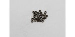 25 grs perles a ecraser laiton antique 1.2 mm (~850 pcs)
