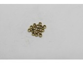 25 grs perles a ecraser dore 1.6 mm (~500 pcs)