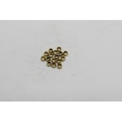 25 grs perles a ecraser dore 1.6 mm (~500 pcs)