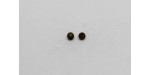 500 perles metal laiton antique 3 mm