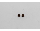 500 perles metal cuivre antique 3 mm