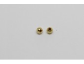 1000 Perles metal dore 4 mm