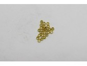 25 grs perles a ecraser dore 0.9 mm (~1500 pcs)