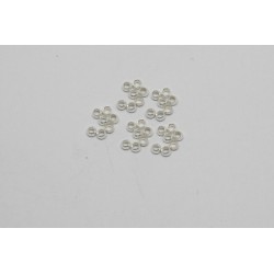 50 grs perles a ecraser argente 0.9 mm (~3000 pcs)