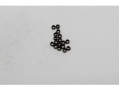 25 grs perles a ecraser black metal 0.9 mm (~1500 pcs)