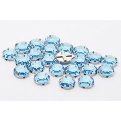 144 strass a coudre aquamarine SS12