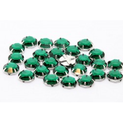 144 strass a coudre emerald SS12
