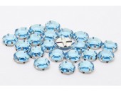 72 strass a coudre aquamarine SS30
