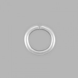 100 anneaux BALLOU FINDINGS ARGENT VERITABLE 4.5mm