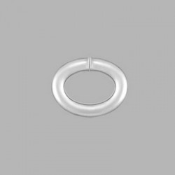 50 anneaux ovales 5x4mm BALLOU FINDINGS ARGENT VERITABLE