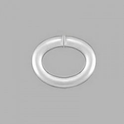 50 anneaux ovales 6x5mm BALLOU FINDINGS ARGENT VERITABLE