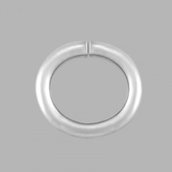 50 anneaux ovales 7x6mm BALLOU FINDINGS ARGENT VERITABLE