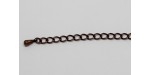 25 chainettes de collier cuivre antique