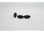 250 olives bois noir 8x16 mm