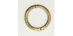 50 anneaux pour fermoir metal doré antique 21x14x2.5mm