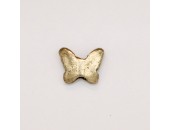 50 perles papillons metal doré antique 10x8x3mm