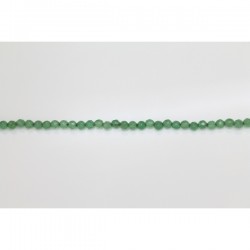 Perles Facettes Jade ''CANDY'' teinté 4mm Vert 02