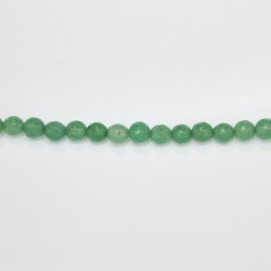 Perles Facettes Jade ''CANDY'' teinté 6mm Vert 02