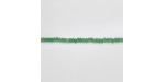 Rondelles Facettes Jade ''CANDY'' teinté 4mm Vert 02