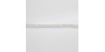 Perles Rondes Jade ''CANDY'' teinté 4mm Blanc 06