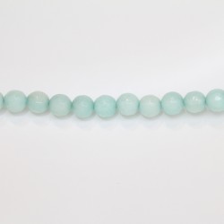 Perles Facettes Jade ''CANDY'' teinté 8mm Bleu 12