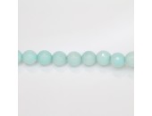 Perles Facettes Jade ''CANDY'' teinté 10mm Bleu 12