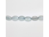 Ovales Facettes Jade ''CANDY'' teinté 10x14 Bleu 13
