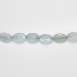 Ovales Facettes Jade ''CANDY'' teinté 10x14 Bleu 13