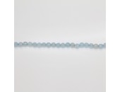 Perles Facettes Jade ''CANDY'' teinté 4mm Bleu 13